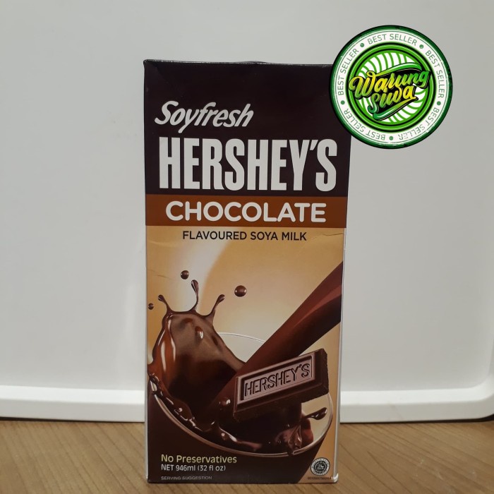 

Soyfresh hershey's chocolate flavoured soya milk 946 ml