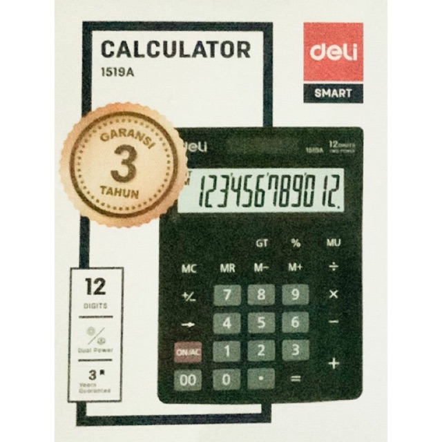 

Kalkulator deli 1519A