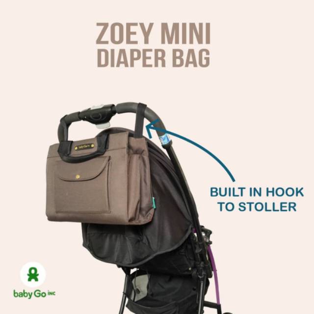 BabyGo Inc - Baby Go Inc Zoey Mini Diaper Bag Babygo Babygoinc tas bayi / anak