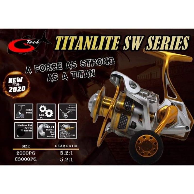 Reel GTECH TITANLITE 3000