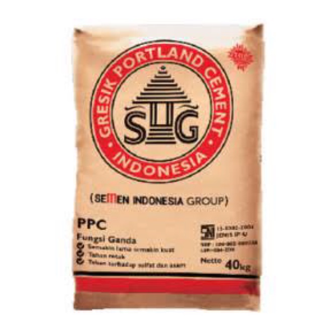 Jual SEMEN GRESIK 40 KG | SAK | Shopee Indonesia