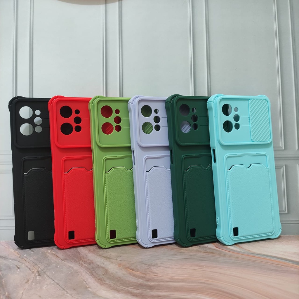 REALME C35 NARZO 50A PRIME REALME C31 SLIDE CASE PROTECTION SLEDING CAMERA MATTE CANDY White_Cell