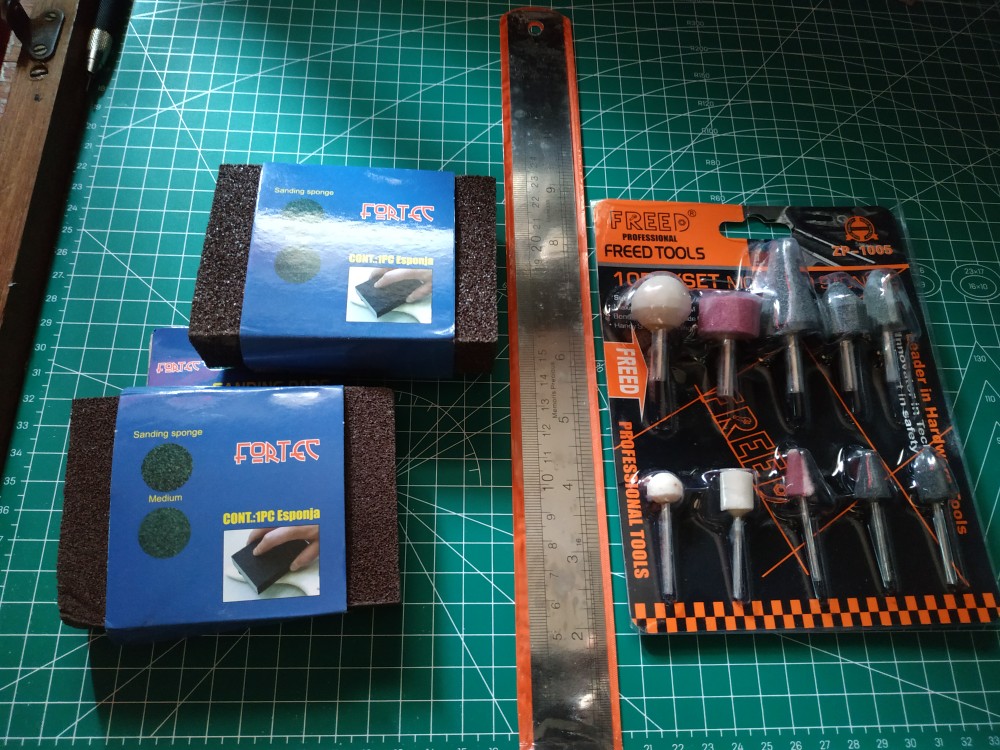 Amplas Kertas Pasir Busa Sanding Sponge / Amplas Model Kit Gundam 60 Mgj