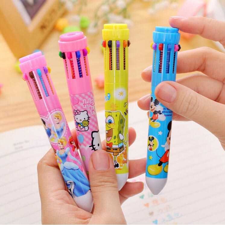 Best Seller ! Pena Ballpoint Multi Warna 10 in 1