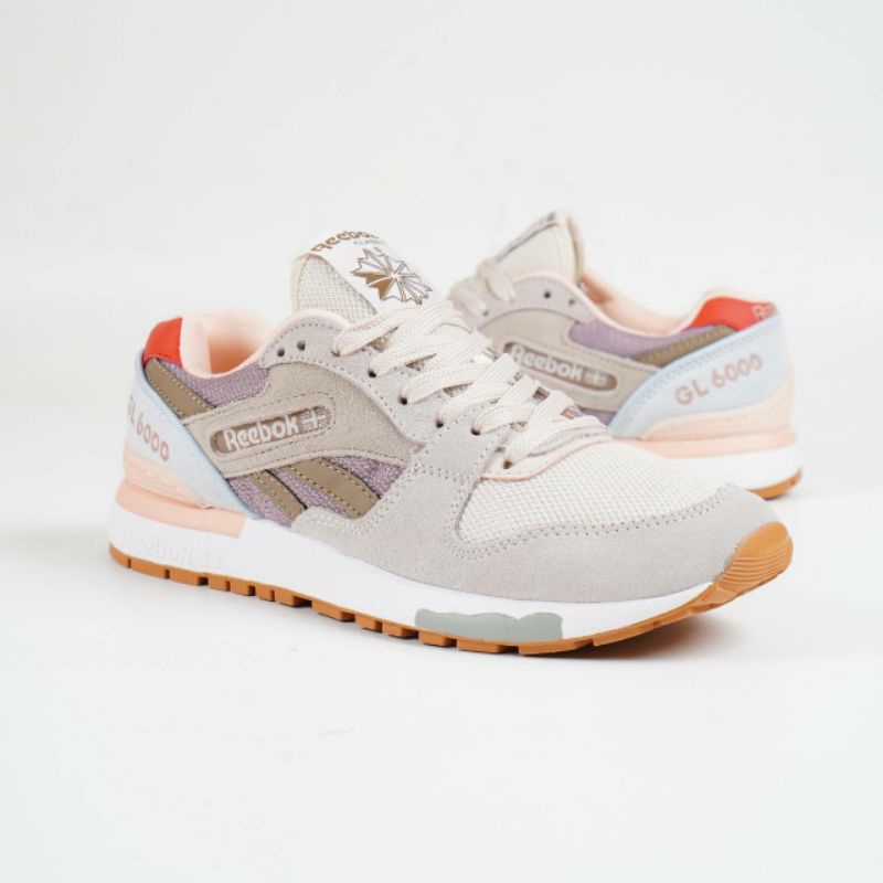 Reebok GL 6000 Brown Pink 100% Original