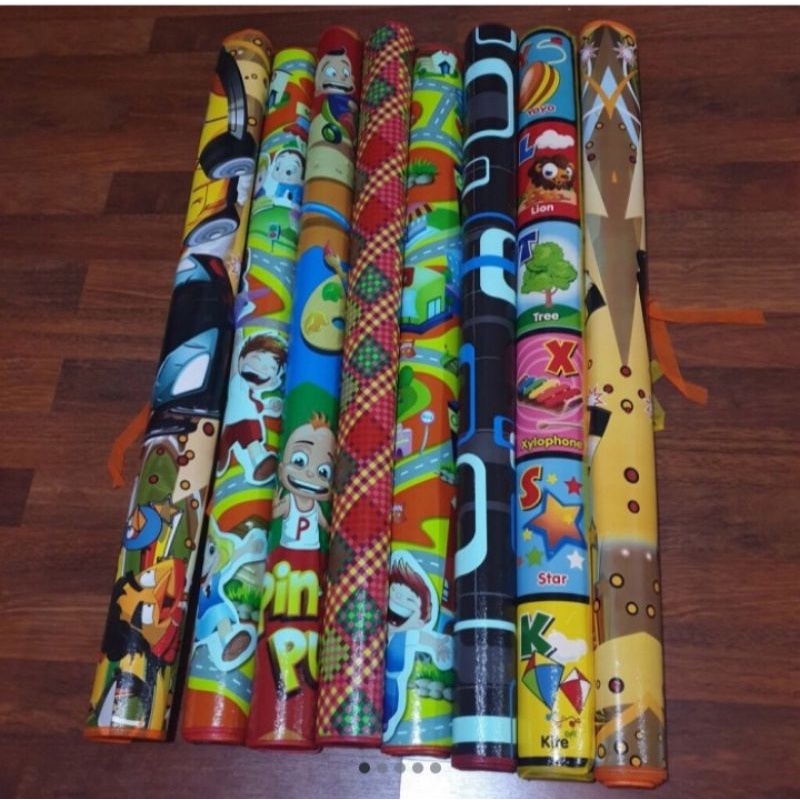 Karpet spons plstik Karpet karakter karpet lantai