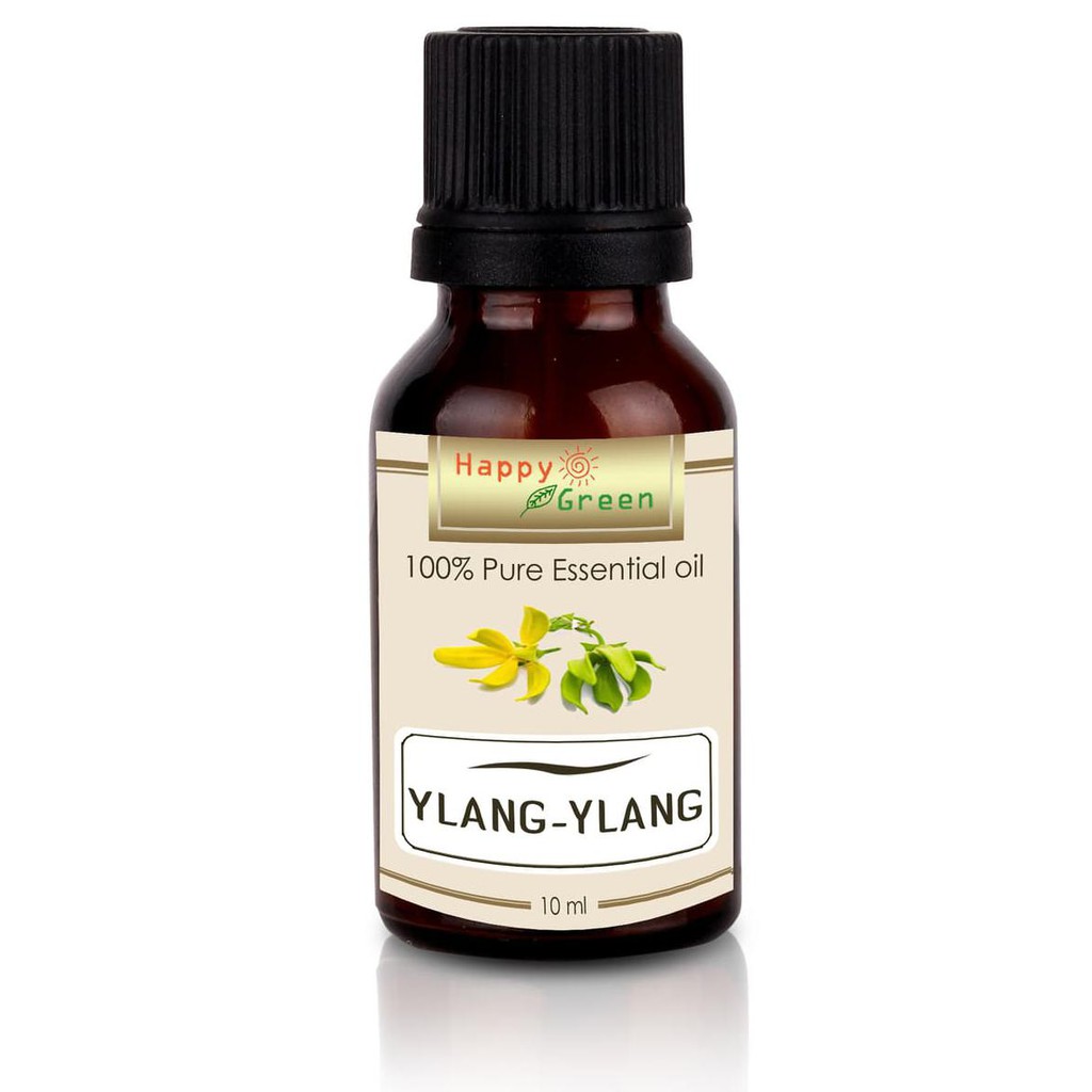 3R5Q HAPPY GREEN PURE YLANG YLANG ESSENTIAL OIL -10ML MINYAK BUNGA YLANG EOCW