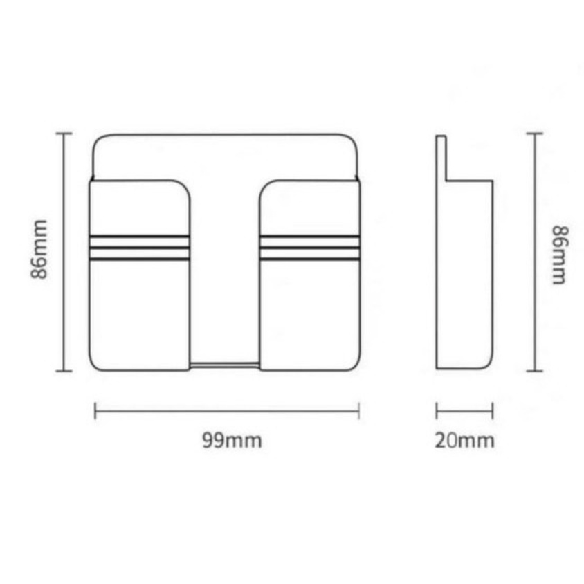 JG - HOLDER HP TEMPEL DINDING - HOLDER HP REMOTE