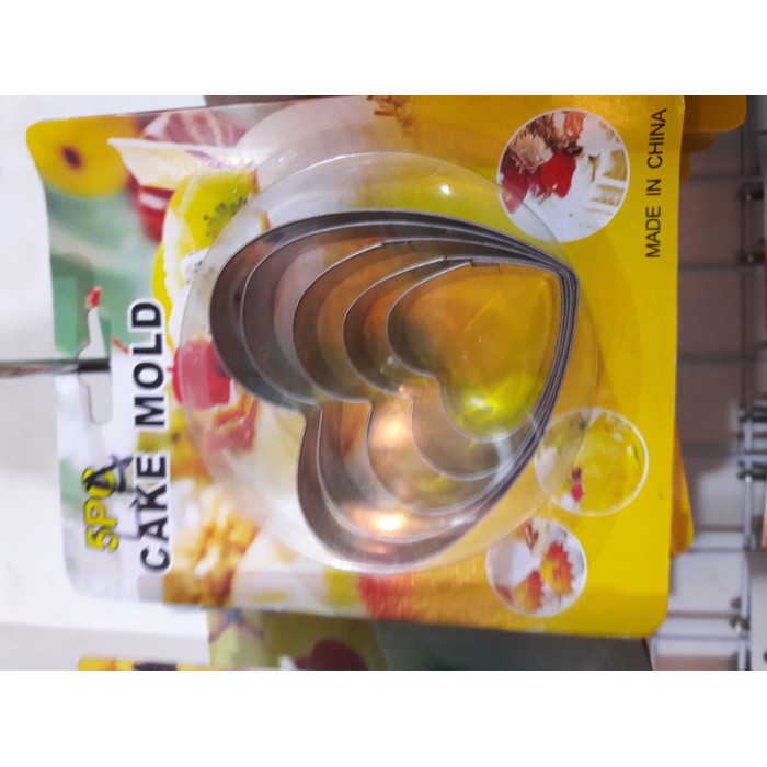 ring kue love set (5pcs)