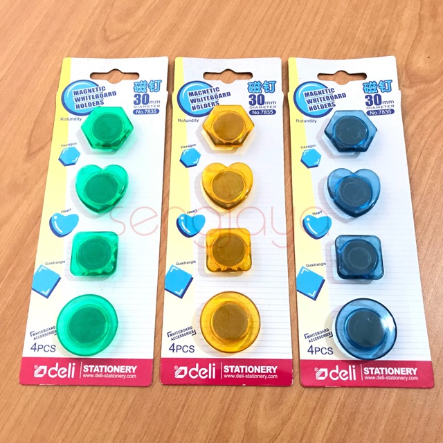 

Magnetic Whiteboard Holders 30 mm 7835