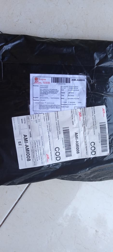 Tey-17 Batik Wanita Asj Sa Hrb026 Kenongo Kemeja Tosca Pendek