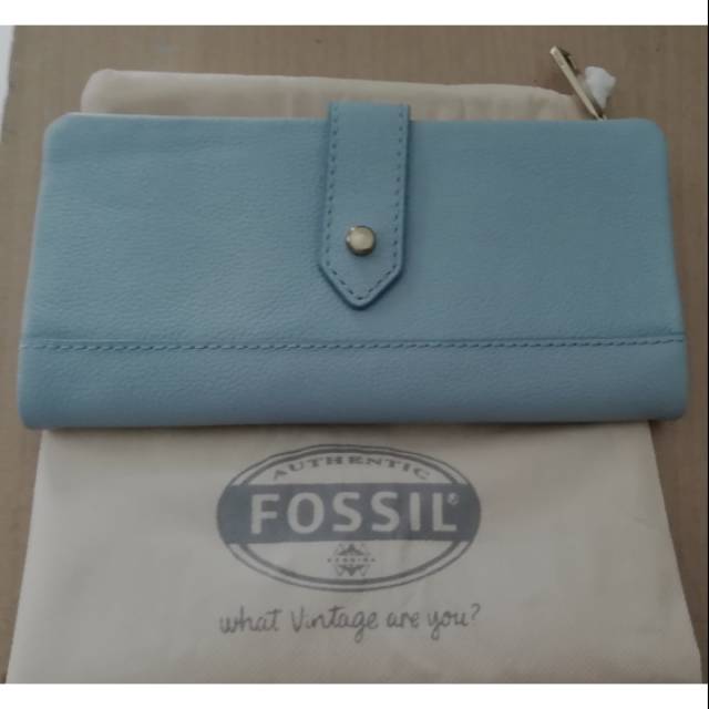 Fossil Lainie Clutch Horizon Blue