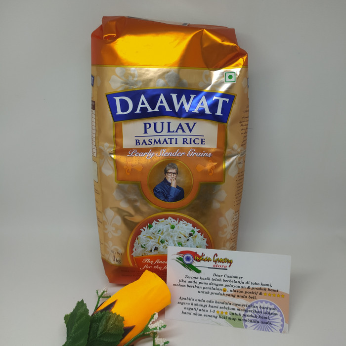 

DAAWAT PULAV BASMATI RICE 1KG