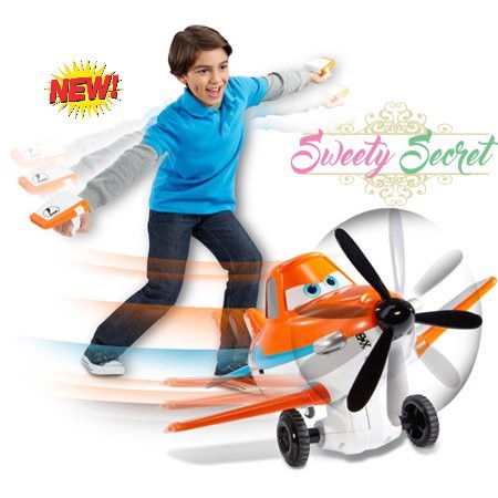 Mainan Anak laki2 perempuan DISNEY Planes Remote Control Single Dusty