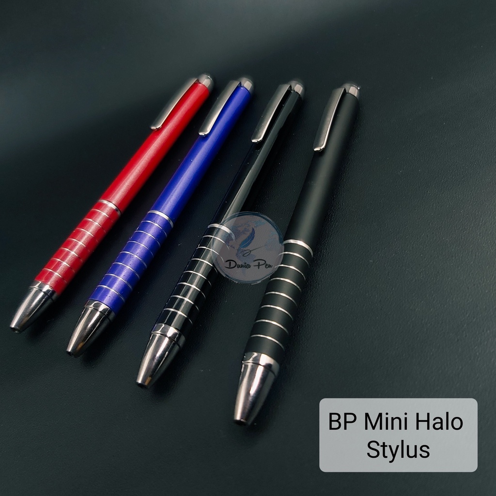 

Stylus Pen Halo Pulpen Metal Mini bisa untuk touchscreen HP, Pen Promosi dapat di custom Nama dan Logo