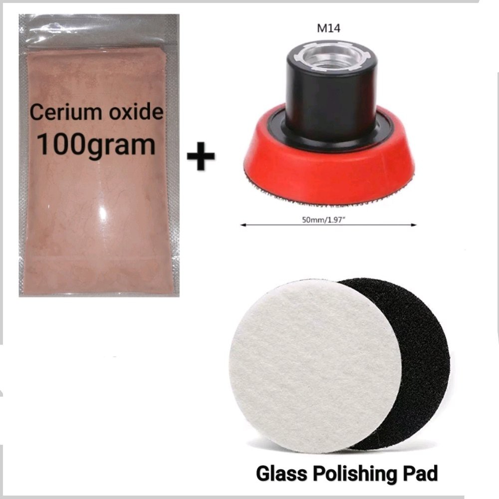 Backing Pad -  Pad poles kaca mobil -  Cerium oxide poles kaca