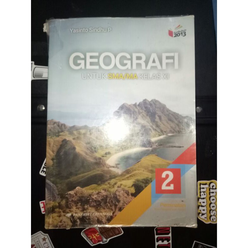 BUKU GEOGRAFI KELAS 11 (BEKAS)