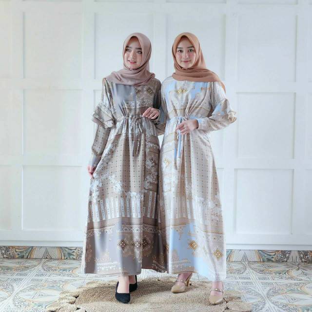 GAMIS NADIRA MAXI MOTIF