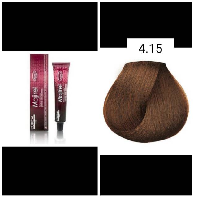 50 ML L'Oreal Majirel No 4.15 Ash Mahogany Brown / Cat Rambut L'oreal / Cat Rambut Loreal