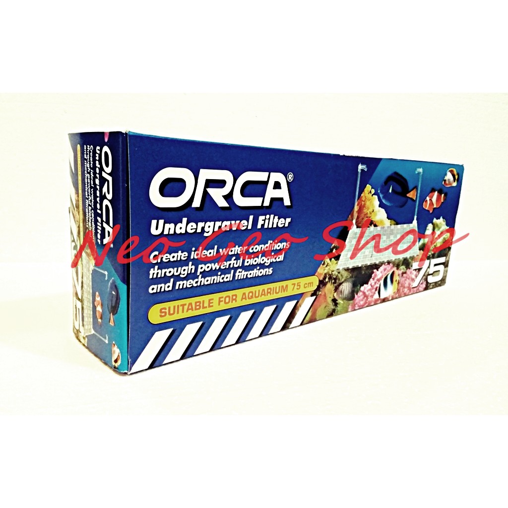 Under Gravel Orca 75 Cm  Undergravel Filter Aquarium Akuarium Filter Dasar Aquascape Murah