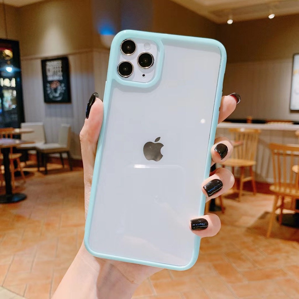 Casing Transparan Untuk Iphone 11 (Se 2020 Iphone 11 Pro Max 6 6s I7 8plus X Xs Max Xr