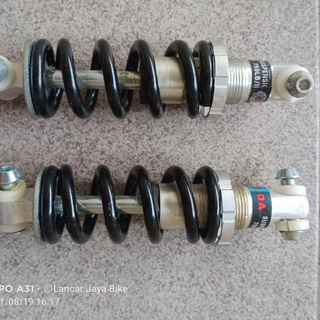 Skok / shock per sepeda - 13 cm