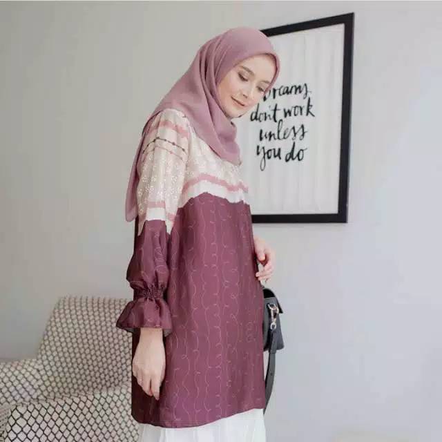 Negri blouse by vanilla hijab