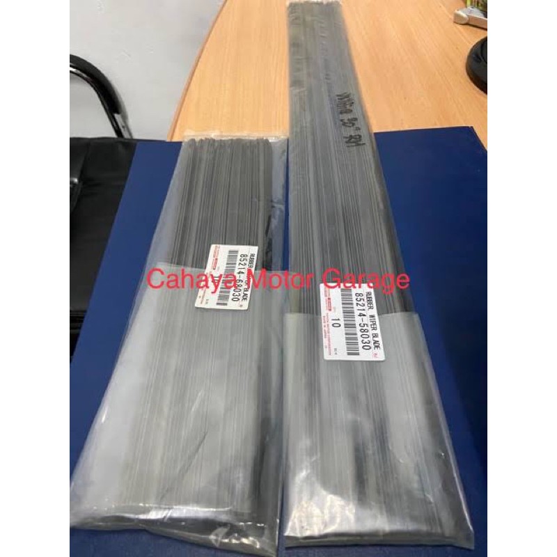 Karet Wiper Blade Rubber Wiper Alphard Transformer Vellfire Original