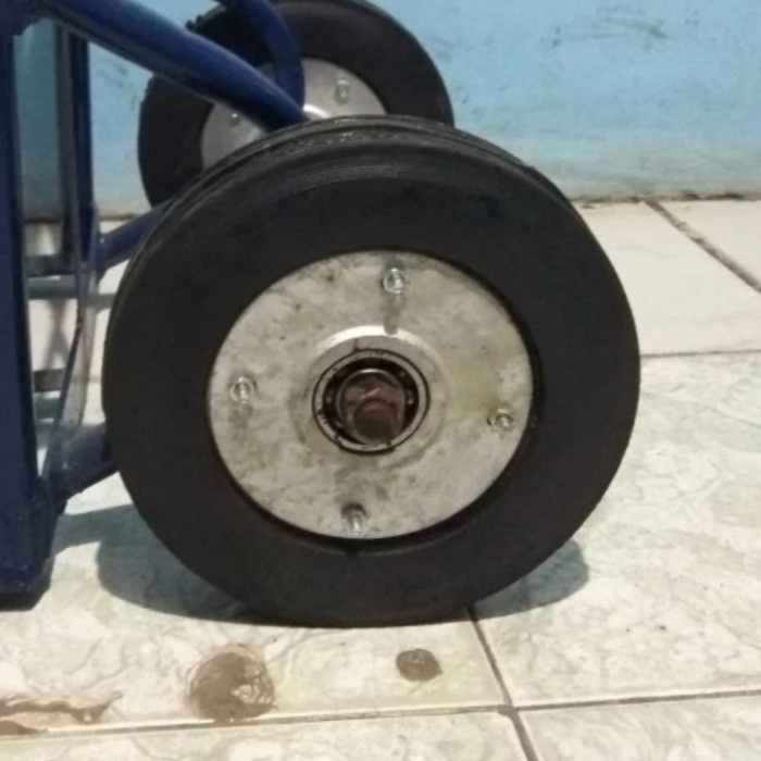 Jual Roda Troli Ban Mati Ban Karet Kuat Dan Kokoh Lory Trolley Roda Inch Shopee Indonesia