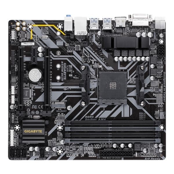 Gigabyte Motherboard AMD GA-B450M-DS3H (Micro ATX, Socket AM4, 4xDDR4)