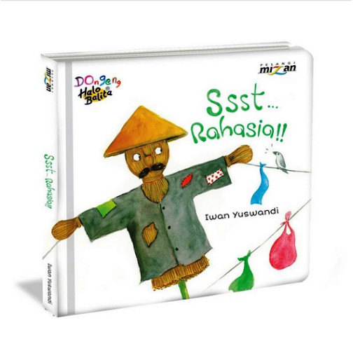 Boardbook Balita : Dongeng Halo Balita: Ssst... Rahasia (Boardbook) - Mizan