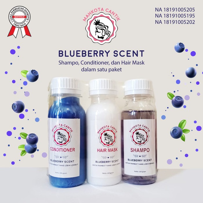 ✨LACIKOSME✨ PAKET SHAMPO MAHKOTA CANTIK / SCENT 100 ML BPOM