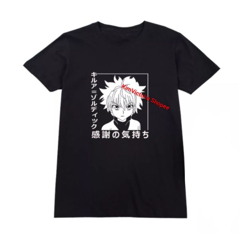 KAOS KILLUA HUNTER x hunter/TShirt anime