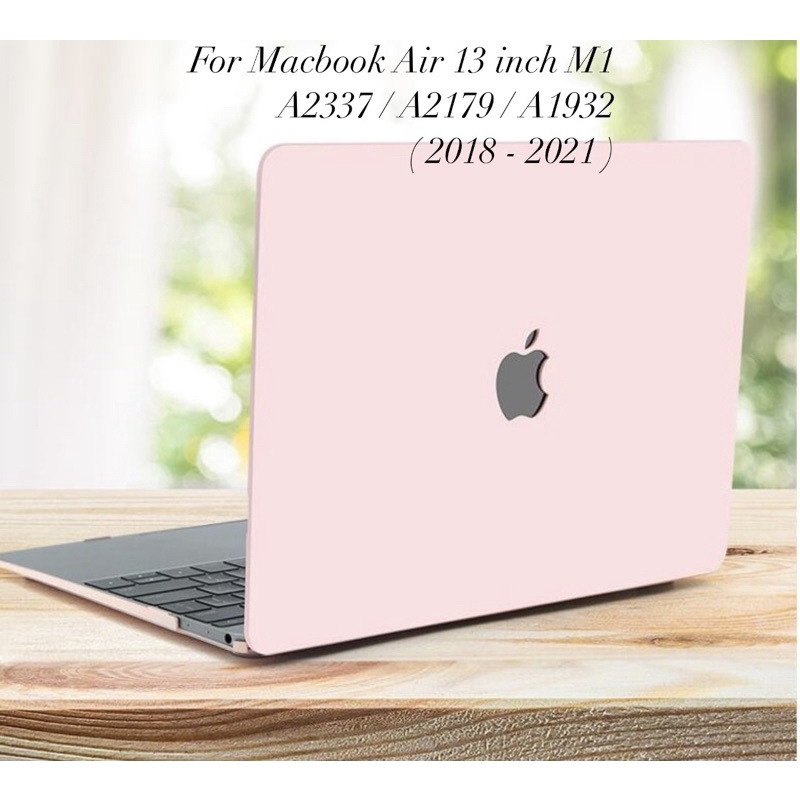 Casing Shell Cover Hardcase Macbook Air Retina Display 13 inch A1932  A2179 A2337 M1 with Touch ID