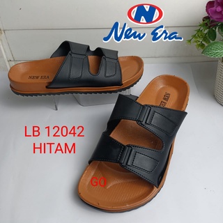 gof NEW ERA LB 12042 Sandal Karet Wanita Slop Sandal Jelly Wanita Casual Sendal Karet Selop Ban Dua Terbaru