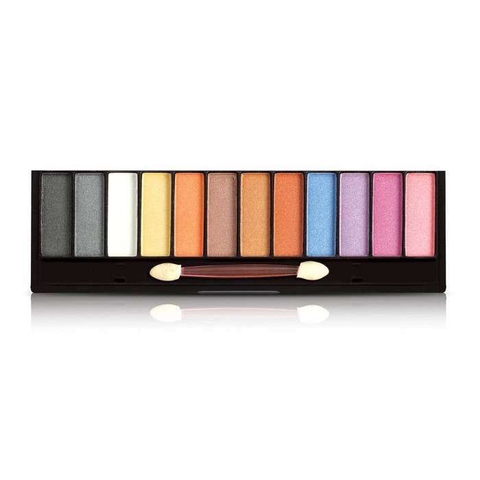 Implora Eyeshadow Pallete + Blush On ( palet eye shadow ) .