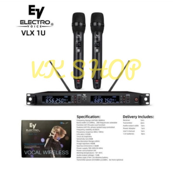 mic ev electro voice VLX1U ORIGINAL electrovoice vlx 1u