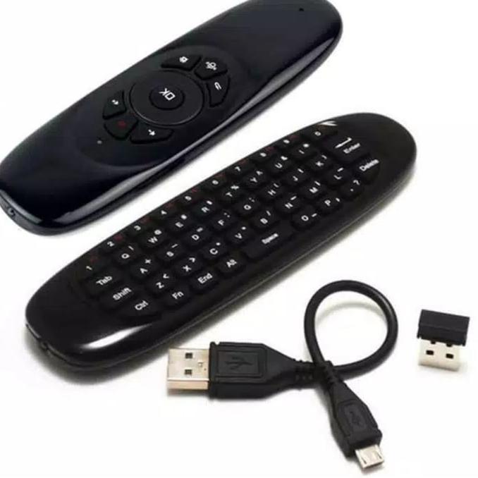 Mini Keyboard wireless C120 2.4G Air mouse Wireless C120 Berkualitas