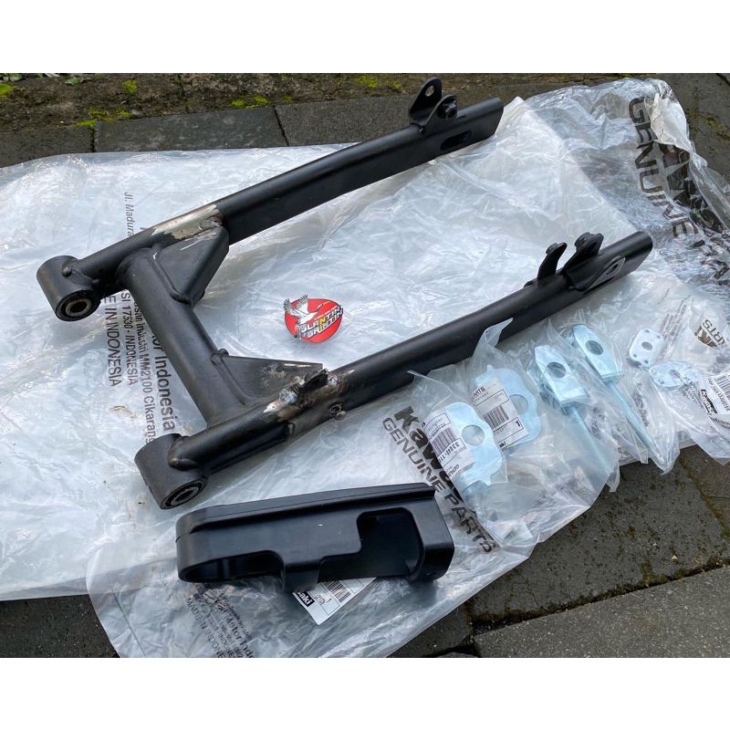 Arm kawasaki w175 swing arm w175 original pnp honda cb begel panjang