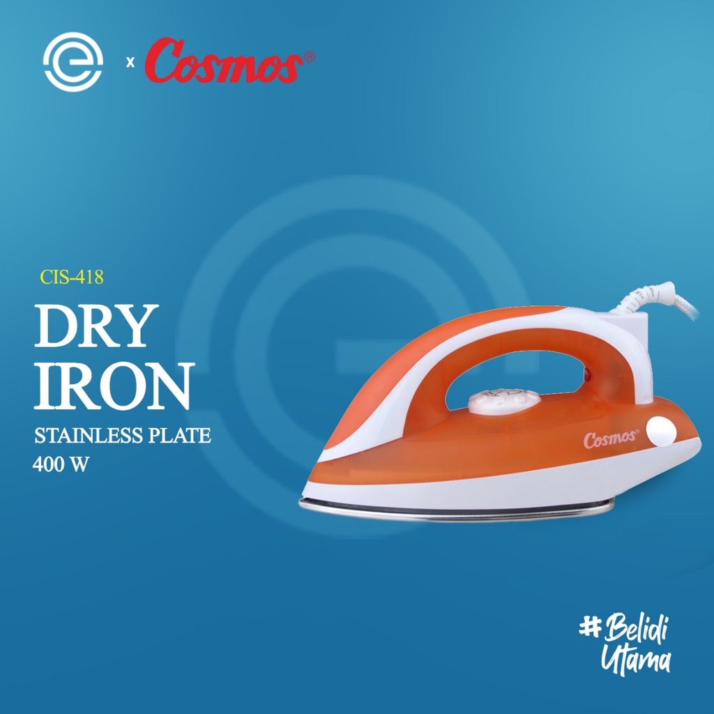 COSMOS Setrika Listrik Stainless CIS-418