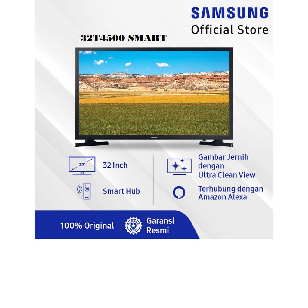 LED TV SAMSUNG UA32T4500 Smart TV 32 Inch 32T4500 DIGITAL TV GARANSI RESMI