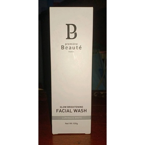 [COD] Premiere Beaute Facial Wash Niacinamide Centella Luminous White Glow Brightening 100gram BPOM