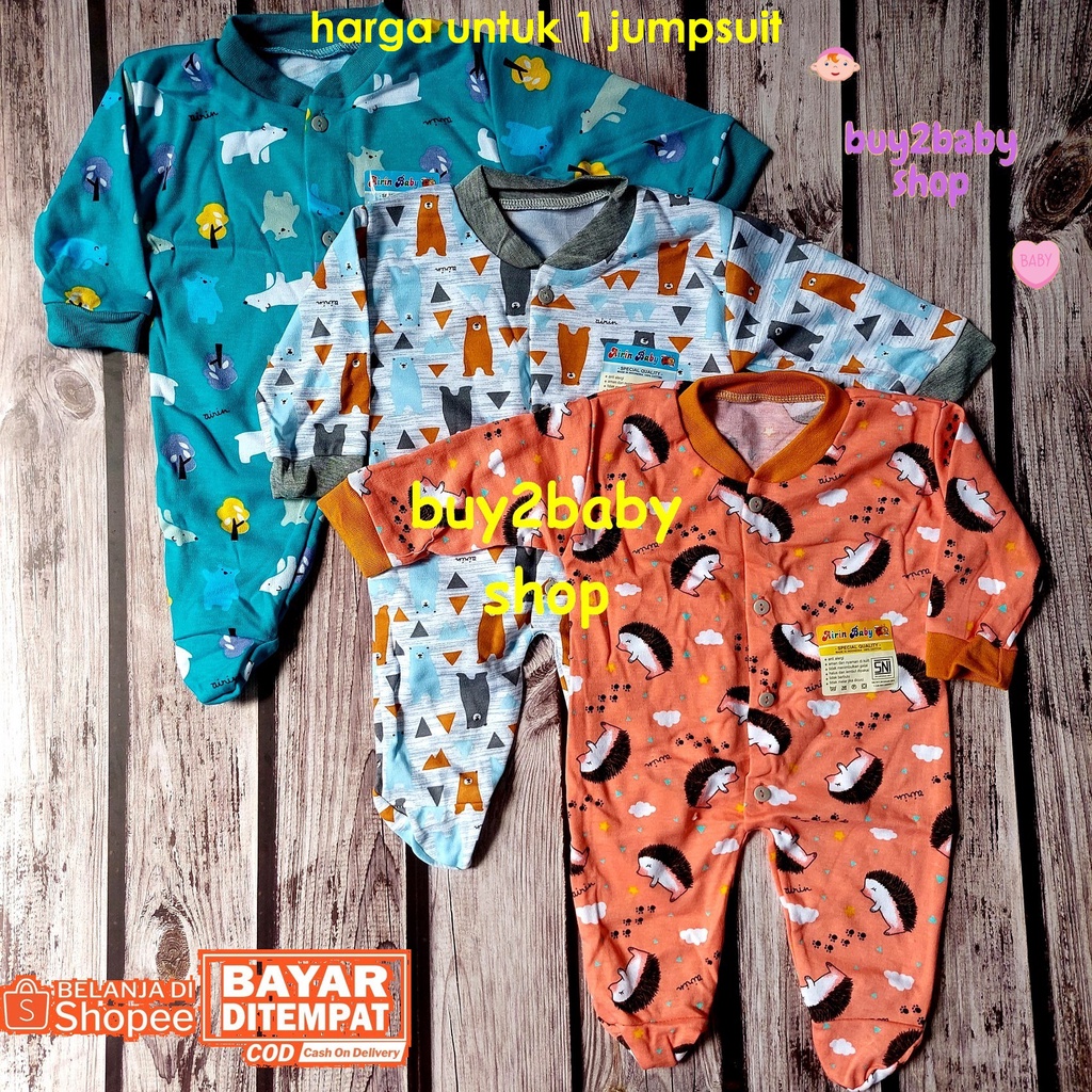 Airin terbaru Jumper baju kodok bayi Airin Baby 0-3 Bulan 1 PCS