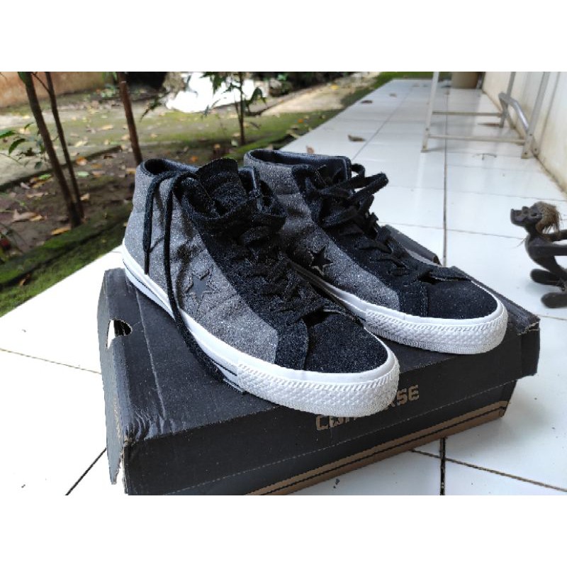 Converse One Star Pro Mid - Mason Grey