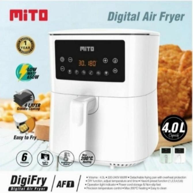 $+$+$+$+] air fryer mito low watt- Digify AF1