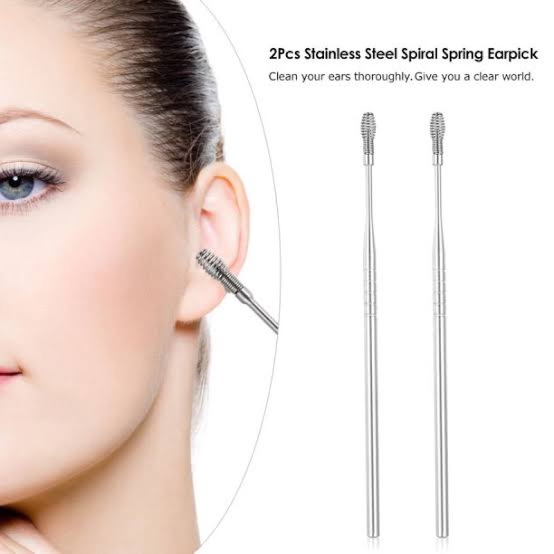 AZ 7in1 Earpick Korek Kuping Telinga Stainless