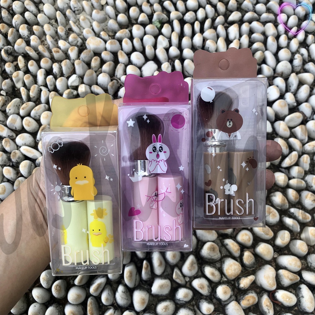 Kuas Blush on Tabung Make Up Brush / Grosir Kosmetik