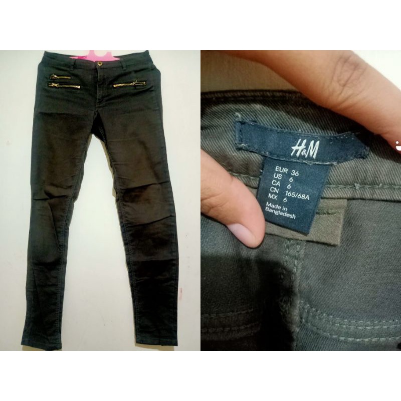 Celana jeans wanita preloved H&M