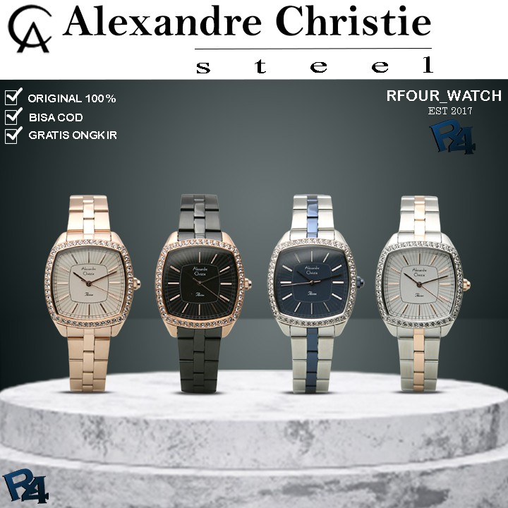 JAM ALEXANDER CHRISTIE WANITA ORIGINAL ALEXANDER CHRISTIE WANITA JAM TANGAN ALEXANDER CRISTIE  2885W