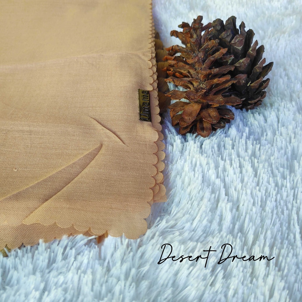 HIJAB SEGI EMPAT VOAL UMAMA LC, JILBAB LASERCUT, VOAL UMAMA, SEGI EMPAT VOAL-Desert Dream